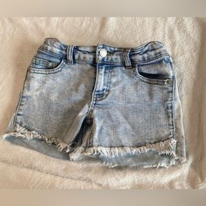 Art & Class Frayed Denim Shorts